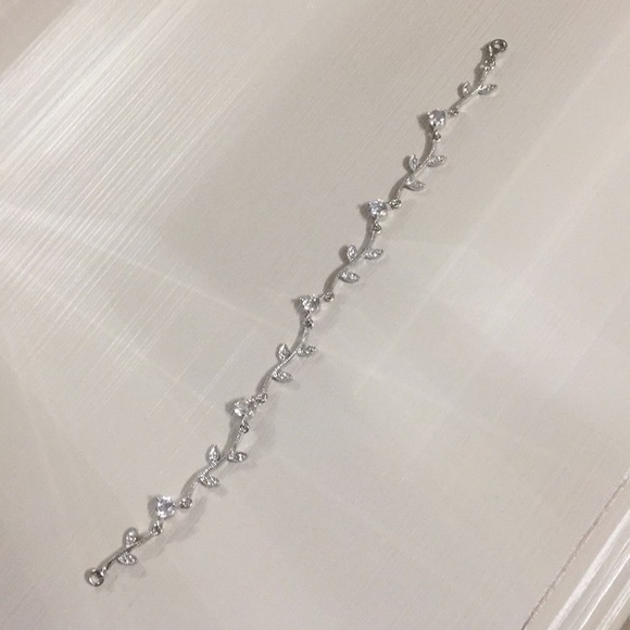 Jewelry - Silver Leaves Bracelet 925